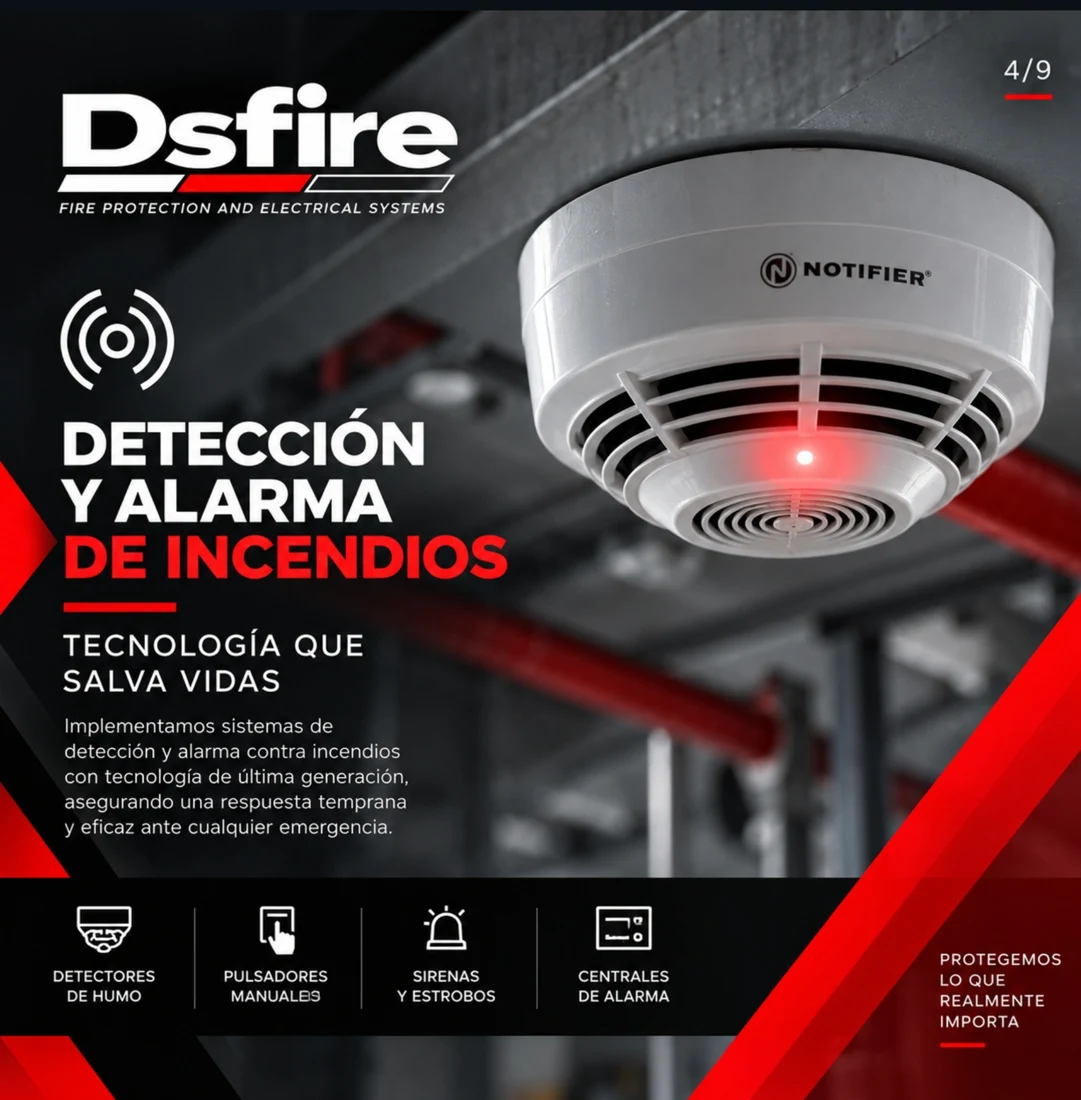 Publicación de DSF: Detección y alarma de incendios
