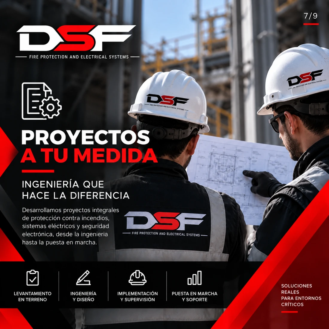 Publicación de DSF: Proyectos e ingeniería
