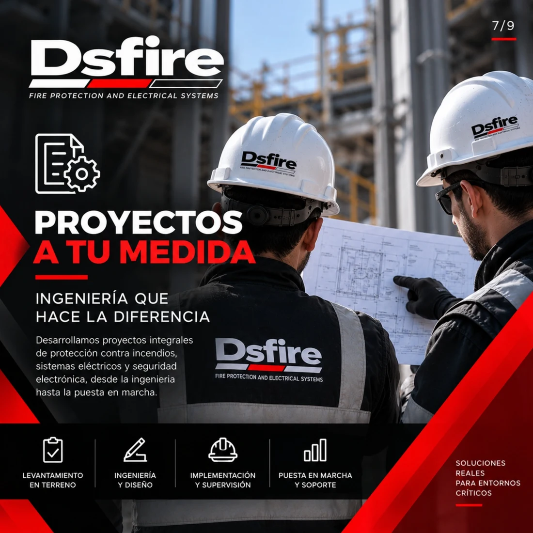 Publicación de DSF: Proyectos e ingeniería