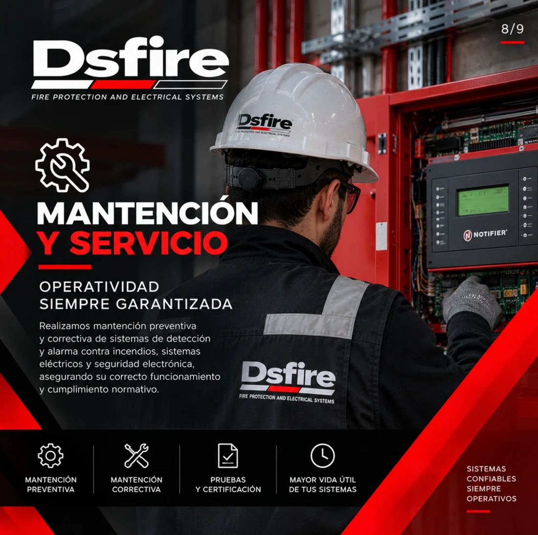 Publicación de DSF: Mantención y servicio